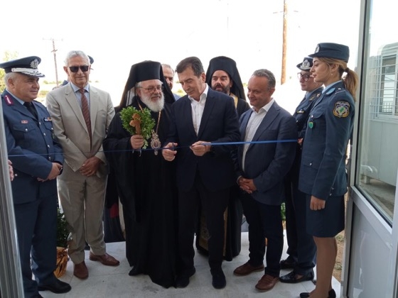 Στον Έβρο ο Χρυσοχοΐδης - Εγκαινίασε δύο νέες εγκαταστάσεις στο Διδυμότειχο